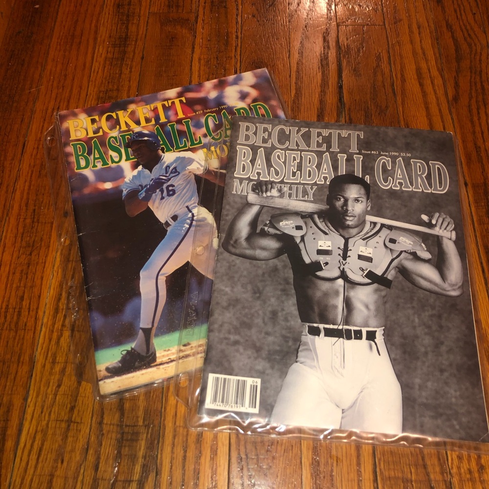 Bo Jackson Baseball Magazines
